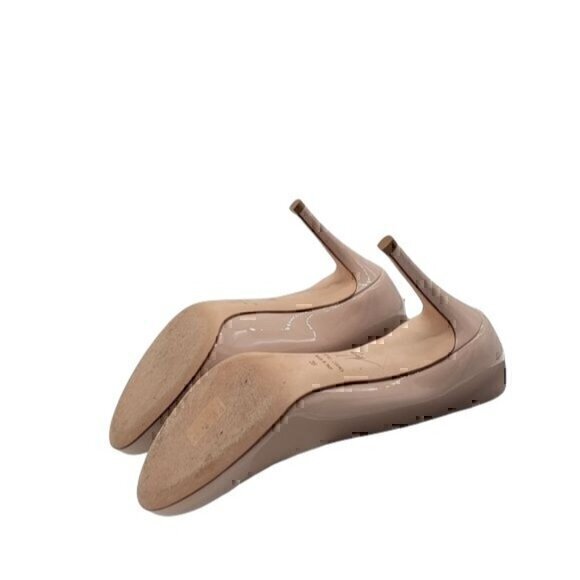 GUISEPPE ZANOTTI NUDE LEATHER PUMPS - Picture 4 of 8